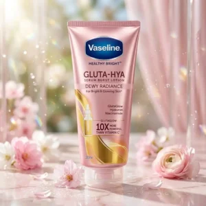 Vaseline Healthy Bright Gluta-Hya Serum Burst Lotion Dewy Radiance 330ml