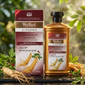Wellice Ginseng Hair Growth Shampoo Nourishing & Moisturizing 400g