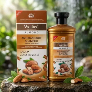 Wellice Professional Almond Anti-Dandruff Shampoo Fresh & Smoothing 400g