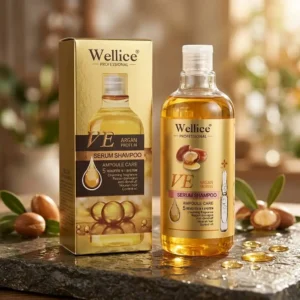 Wellice Professional Argan Protein Serum Shampoo Ampoule Care
