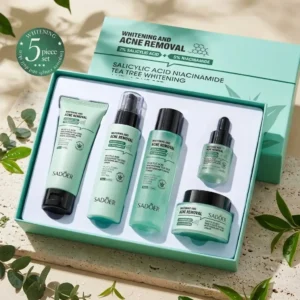 Whitening & Acne Removal Set 5-Piece Skincare Routine