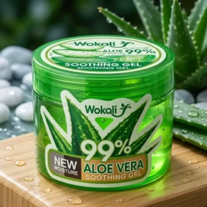 Wokali 99% Aloe Vera Soothing Gel – 300ml