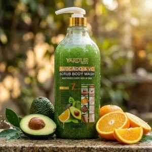 Yardlie Avocado & VC Scrub Body Wash 1000ml