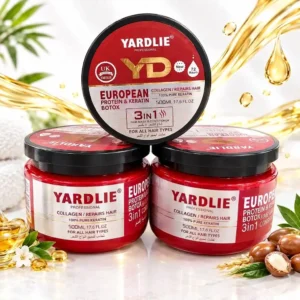 Yardlie Professional European Protein & Keratin Botox 3in1 Hair Mask & Conditioner - 500ml