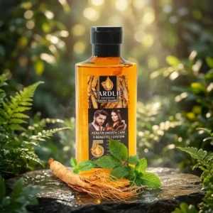 Yardlie Professional Ginseng Shampoo Keratin Smooth Care 5 Benefits 1 System