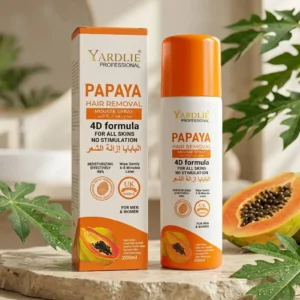 Yardlie Professional Papaya Hair Removal Mousse Spray 4D Formula 200ml