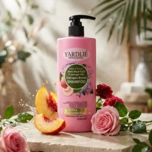 Yardlie Professional Rose & Peach Anti Hair Fall & Damage Hair Collagen Botox Shampoo - 500ml