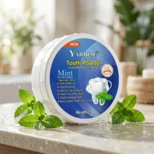 Yardlie Professional Tooth Powder Clean Whitening Mint – 50g