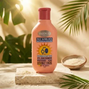 Yardlie Rice Sunblock Whitening & Vanishing SPF 60 - 200ml