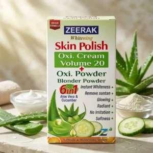Zeerak Whitening Skin Polish Oxi. Cream Volume 20 + Oxi. Powder Blonder Powder